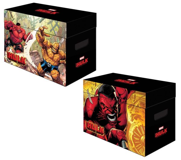 Marvel Graphic Comic Box Red Hulk on Sale