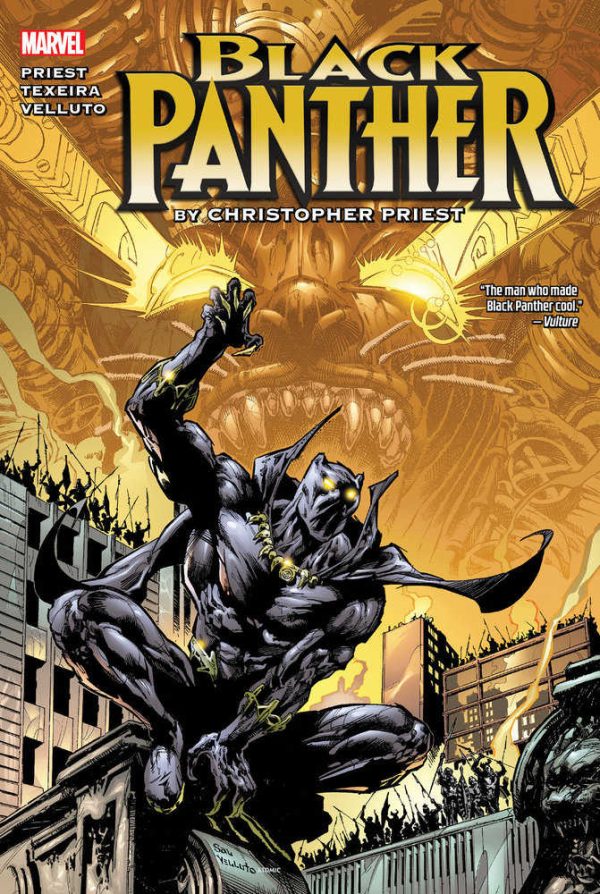 Black Panther By Priest Omnibus Hardcover Volume 01 Velluto Direct Market Variant Fashion