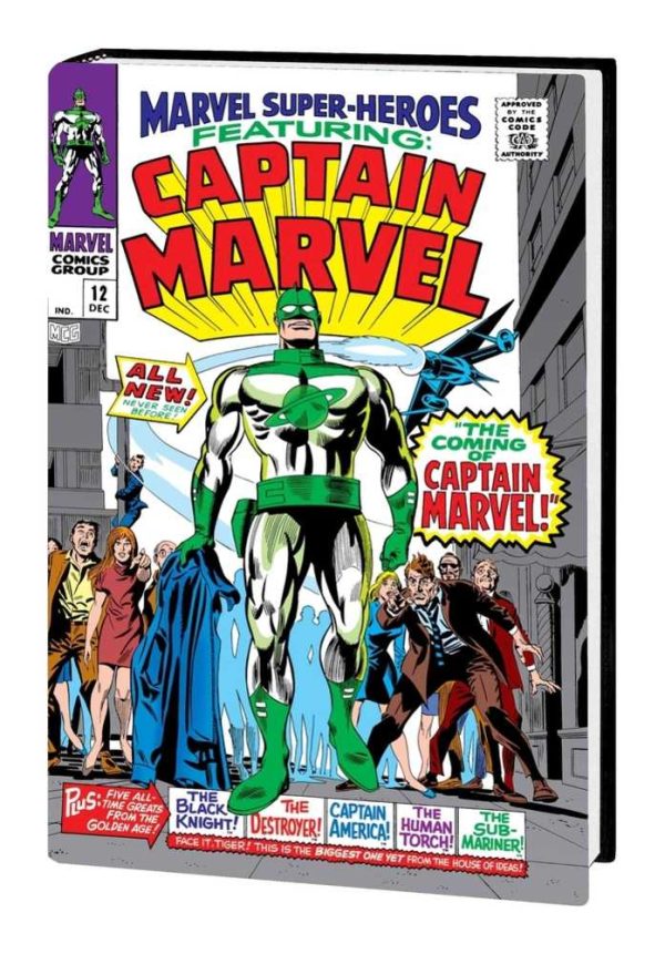 Captain Mar-Vell Omnibus Hardcover Volume 01 Colan Direct Market Variant Hot on Sale