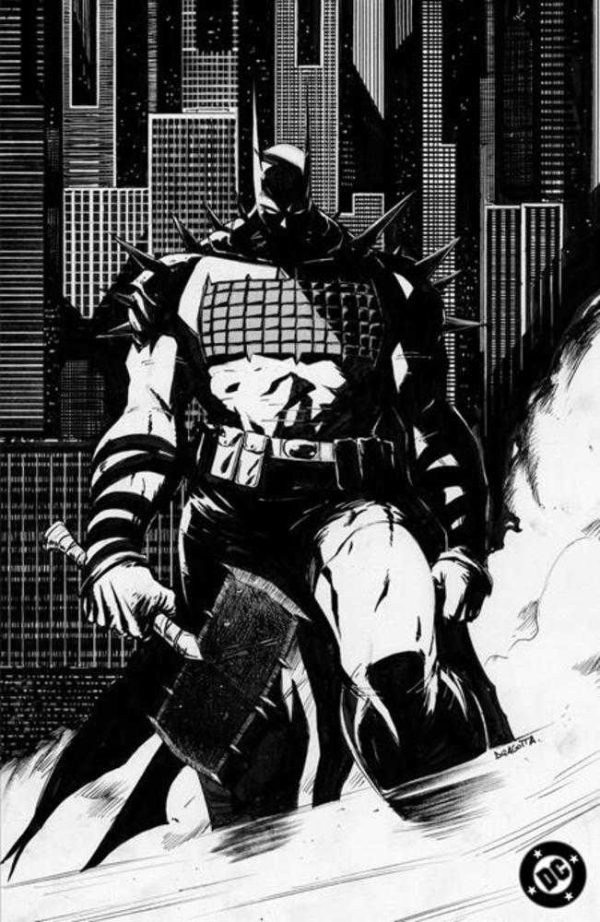 Absolute Batman (2024) # 1 (4th Print) Cover D Nick Dragotta Inks Foil Variant Fashion