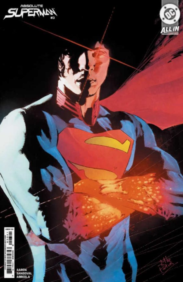 Absolute Superman (2024) # 3 Cover D 1 in 25 Mike Perkins Card Stock Variant Discount