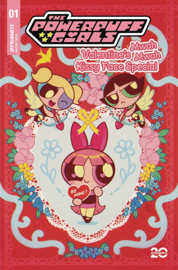 Powerpuff Girls: Valentines Kissy Face Special (2025) #1 Cover A Ganucheau Online Sale