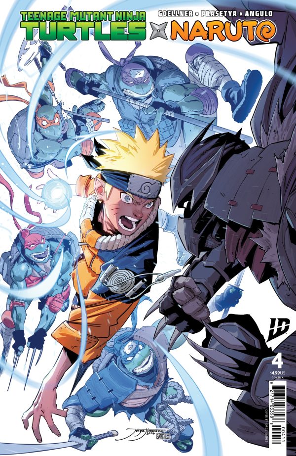 05 21 2025 TEENAGE MUTANT NINJA TURTLES X NARUTO #4 CVR A JIMENEZ Online now