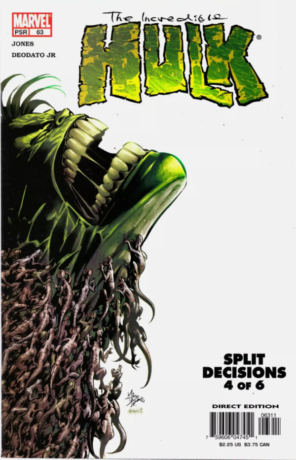 INCREDIBLE HULK #63 2003 Sale