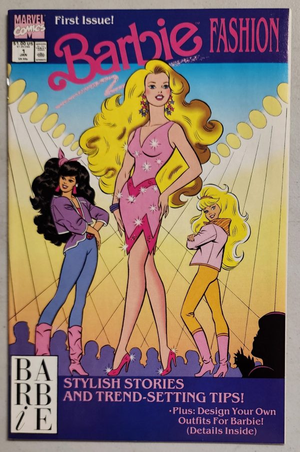 BARBIE #1 1991 JOHN ROMITA SR COVER [S01] Hot on Sale