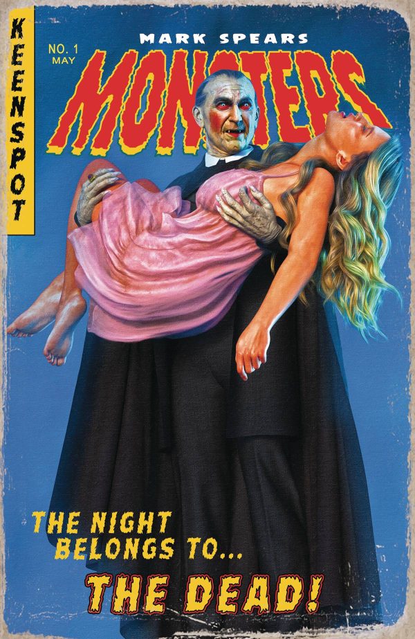 05 21 2025 MARK SPEARS MONSTERS #1 5TH PRINT CVR A HORROR OF DRACULA Online Sale