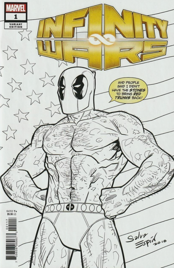 INFINITY WARS #1 (OF 6) PARTY SKETCH VARIANT 2018 Online now