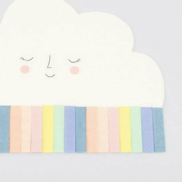 Rainbow Sun Lunch Napkins For Cheap - Image 2
