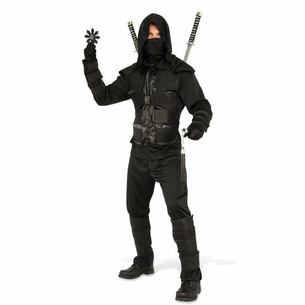 Adult Dark Ninja Costume Fashion