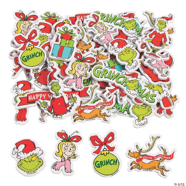 Dr. Seuss™ The Grinch Self-Adhesive Foam Shapes on Sale - Image 3