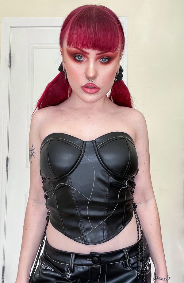 Fast Lane Corset Top Online - Image 3