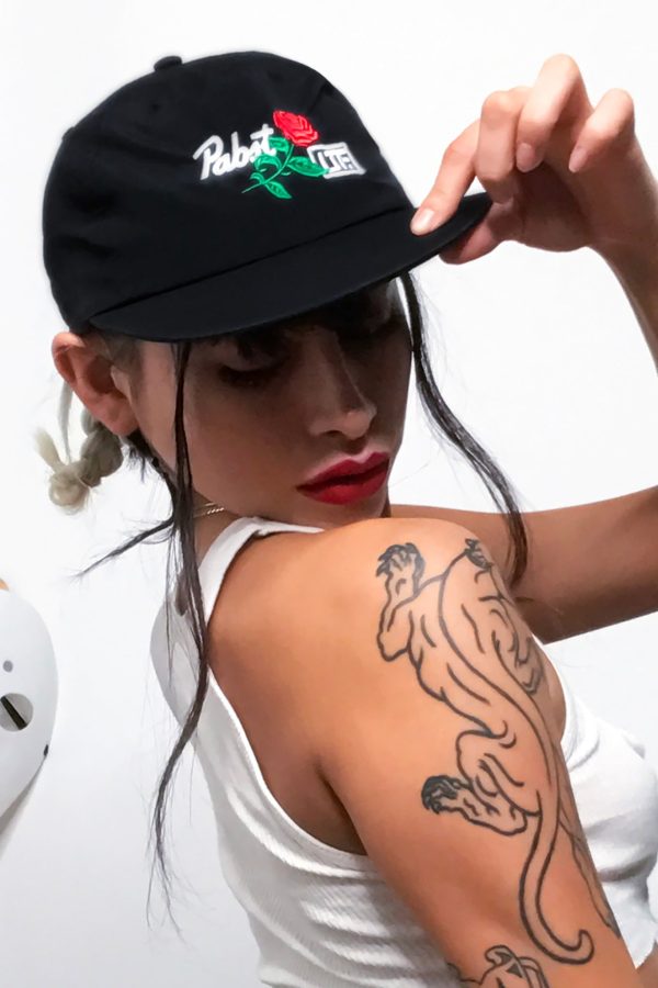 Pabst Roses Snapcback Cap Fashion - Image 3