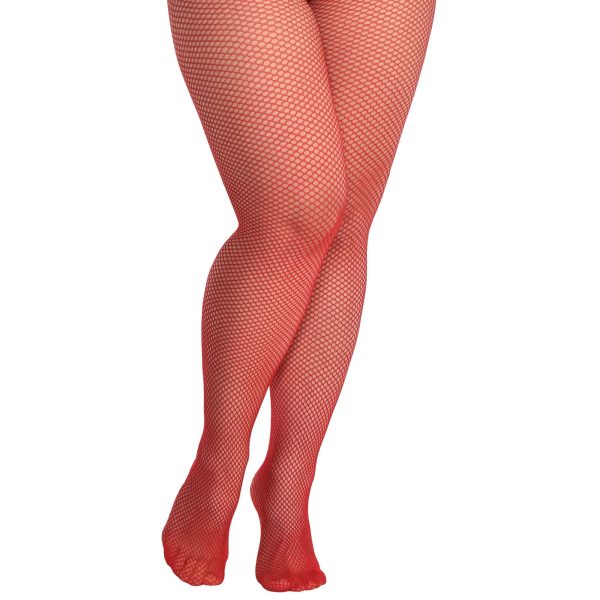 Red Fishnet Stockings Supply - Image 2