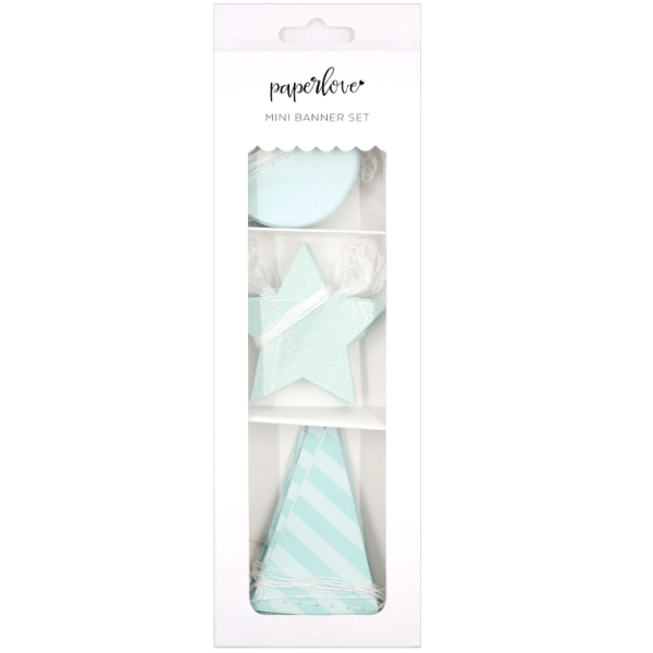PAPER LOVE MINI BANNER SET: SKY Fashion