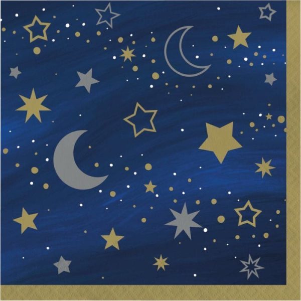 Starry Night Lunch Napkin on Sale