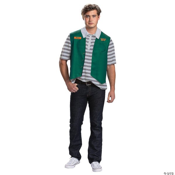 Adults Deluxe Stranger Things S4 Steve Costume - Large Ex Large For Discount - Image 3