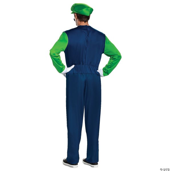 Adults Deluxe Super Mario Bros.™ Luigi Costume - XXL Cheap - Image 2