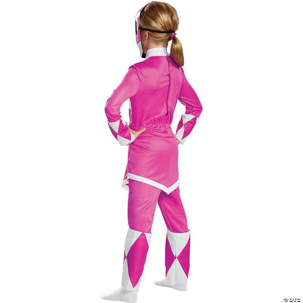 Girl s Pink Ranger Deluxe Costume - Mighty Morphin Online now - Image 4