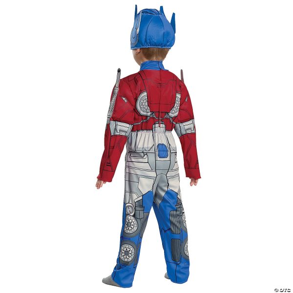 Boy s Optimus EG Muscle Toddler Costume Discount - Image 2