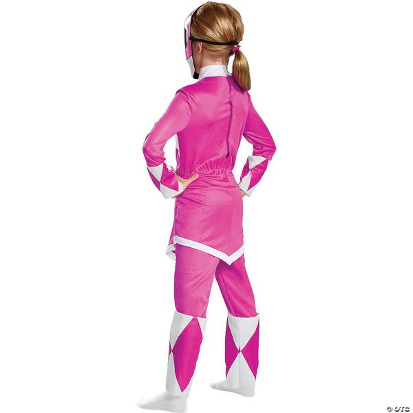Girl s Pink Ranger Deluxe Costume - Mighty Morphin Online now - Image 2