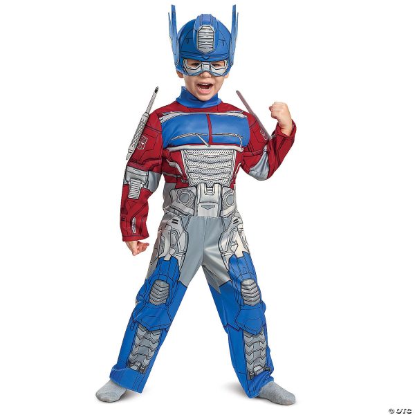 Boy s Optimus EG Muscle Toddler Costume Discount