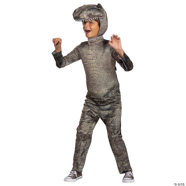 Kids Jurassic Park T-Rex Adapative Costume - Large Fashion