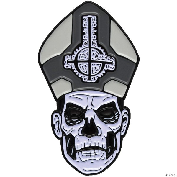 Papa Emeritus II Enamel Pin - Ghost Band Hot on Sale