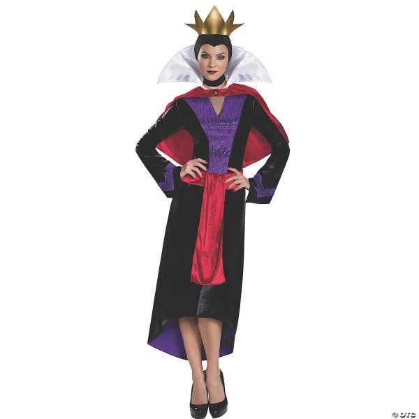 Women s Evil Queen Sparkle Deluxe Costume For Cheap - Image 3