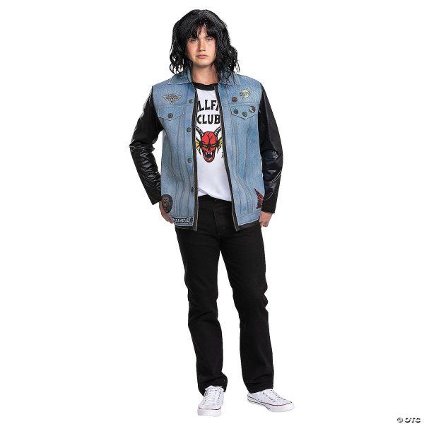 Adults Deluxe Stranger Things S4 Eddie Costume - Large Ex Large on Sale - Image 4