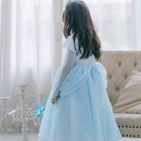 Blue Cinderella Dress for Girls 2-12 Years For Cheap - Image 3