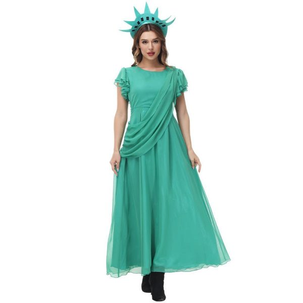Statue of Liberty Costume for Women. Independence Day Outfit Online Sale