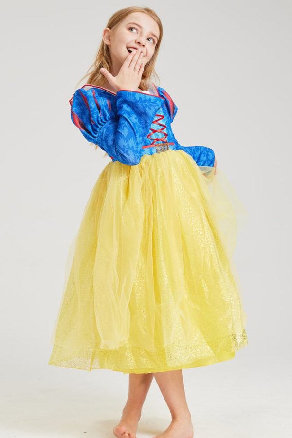 2025 Snow White Dress Costume for Kids Online