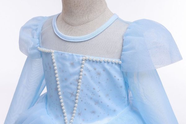 Blue Cinderella Dress for Girls 2-12 Years For Cheap - Image 4