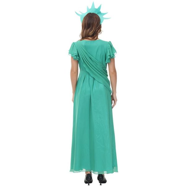 Statue of Liberty Costume for Women. Independence Day Outfit Online Sale - Image 4