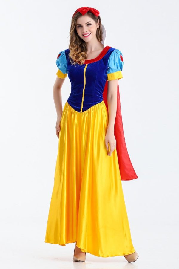 Snow White Dress Costume For Adult Online Hot Sale